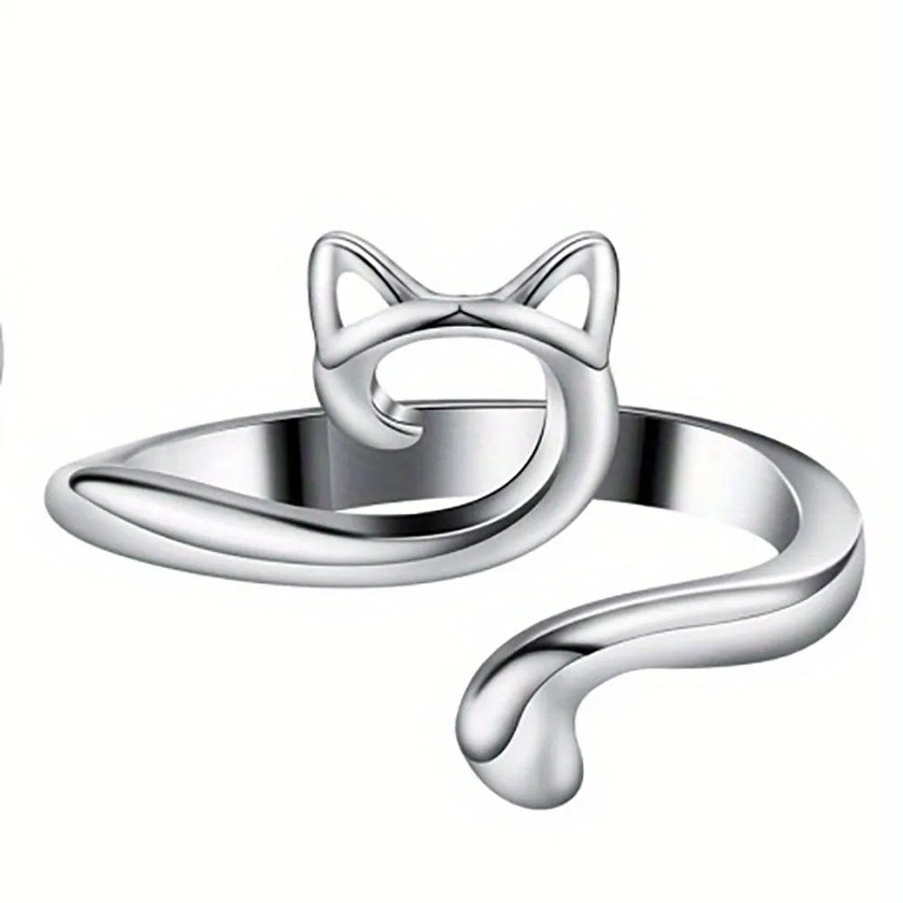 silvery cat