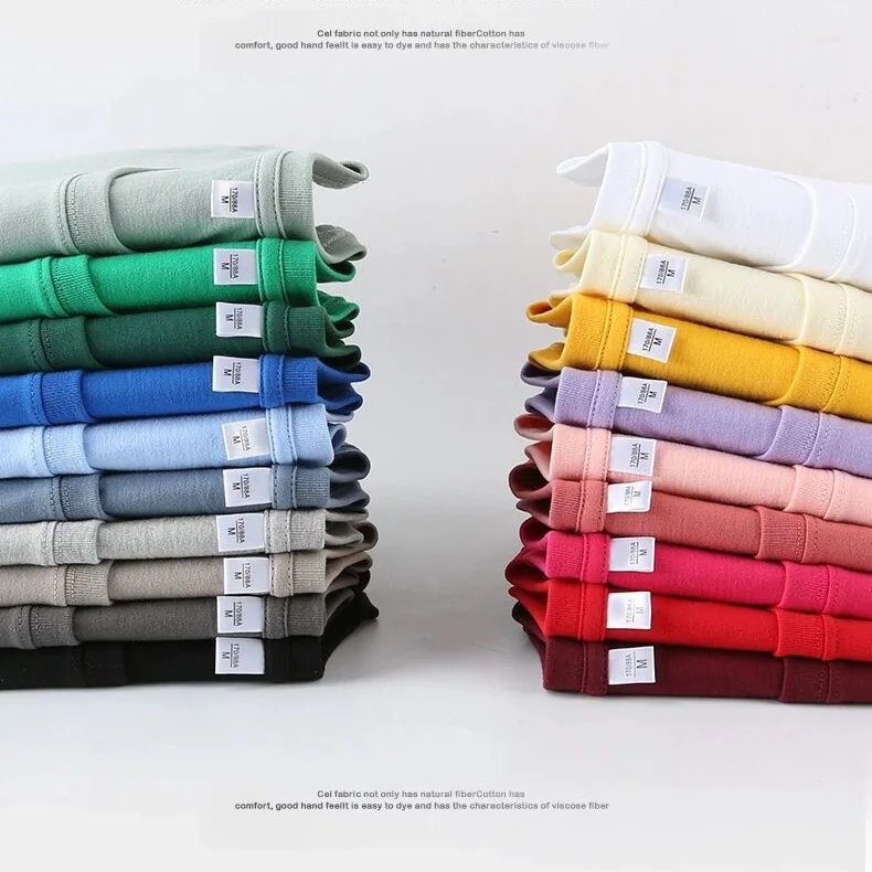 Women 100% Cotton T Shirts.Casual Female Regular Fit Soft Tees Short Sleeve Summer Tops.Yellow Pink Green White